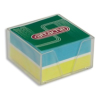 Блок-кубик Attache 90х90х50 мм, 2 цвета, в пластиков