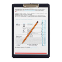 Папка-планшет клипборд Bantex 4201-10 А4, 