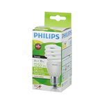 Лампа энергосберегающая Philips CLL Tornado mini T2, мощность 20 Вт, цоколь E27
