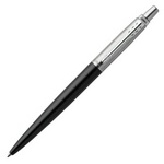 Ручка гелевая PARKER Jotter Bond Street Black CT, корпус черный, детали из нержавеющей стали, черная