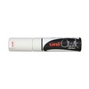 Маркер меловой Uni Chalk PWE-8K, 8 мм, белый ...