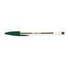 Ручка шариковая BIC Cristal, цвет стержня зеленый, 0,4  ...