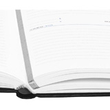 Ежедневник Attache Вива, датированный на 2018 г, А5, 148х218 мм, черный, искусственная кожа, 176 л