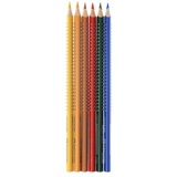 Акварельные карандаши 6 цветов Faber-Castell &quot;GRIP&quot; 112406