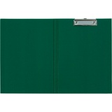 Папка-планшет клипборд Attache А4, зеленый, с верхней створкой, картонная