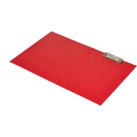 Папка-планшет клипборд Attache А4, красный, с верхней створкой, картонная