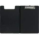 Папка-планшет клипборд Bantex 4212-10 А5, картон ПВХ, цвет черный, с верхней крышкой