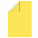 Цветной картон двусторонний ОСТРОВ СОКРОВИЩ 129313, А4 180 г/м2 10 листов, желтый, тонировынный в массе