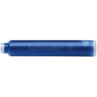 Капсулы, чернила Schneider 6603 для перьевых ручек, синие 6 шт