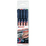 Набор маркеров для кабеля Edding E-8407/S 0,3 мм 4 цвета.