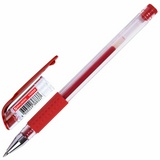 Ручка гелевая с грипом BRAUBERG &quot;EXTRA GT&quot;, КРАСНАЯ, стандартный узел 0,5 мм, линия 0,35 мм, 143920