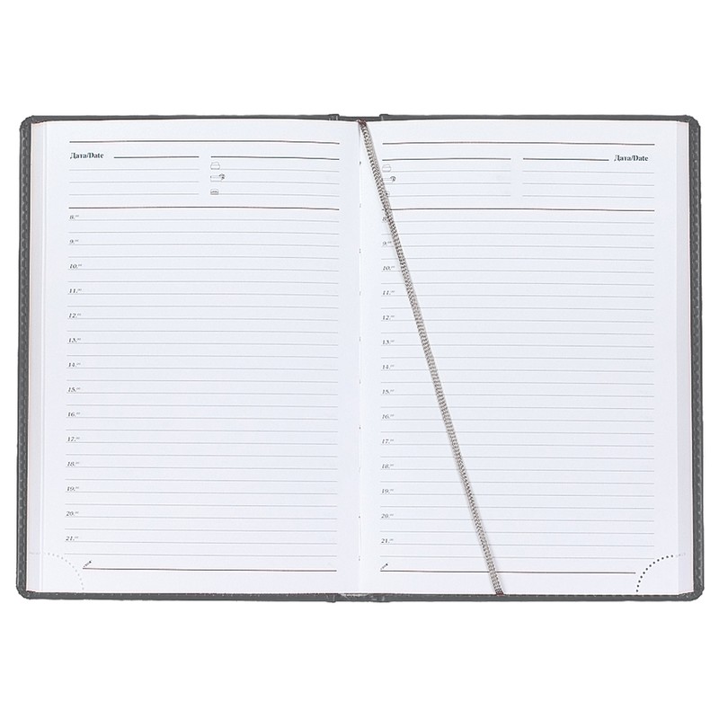 Ежедневник недатированный Attache Сиам цвет серый, формат А5