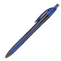 Ручка шариковая масляная Attache Eclipse, синяя, 0,6 