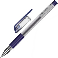 Ручка гелевая Attache Gelios-030 цвет синий, 0,5 мм