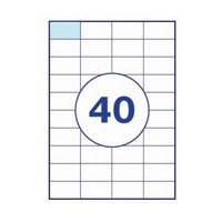 Этикетки самоклеящиеся Mega Label А4 52,5х29,7 мм, 70 �