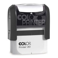 Штамп самонаборный Colop Printer 20, 38х14 мм, 4 строк�