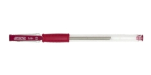 Ручка гелевая Attache Town цвет красный, 0,5 мм