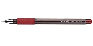 Ручка гелевая Attache Epic, красная, 0.5 мм