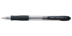 Ручка шариковая автоматическая Pilot Super Grip BPGP