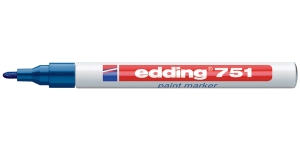 Маркер Edding 751 col. 003 paint marker, синий