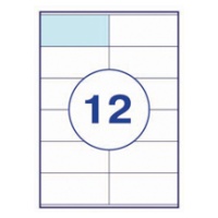 Этикетки самоклеящиеся Mega Label А4 105х48 мм, 70 г/�