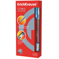 Ручка гелевая ErichKrause G-Point 0.38 синяя