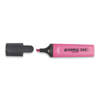 Текст-маркер Edding E-345 2-5мм розовый. Текстовыд