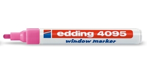 Маркер для окон Edding 4095 069, 2-3 мм, розовый
