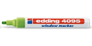 Маркер для окон Edding 4095 011, 2-3 мм, салатный