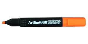 Текст-маркер Artline EK-660 оранжевый 1-4 мм