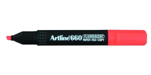 Текст-маркер Artline EK-660 красный 1-4 мм