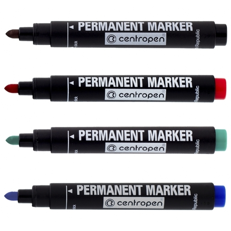 Маркер permanent marker Centropen 8566
