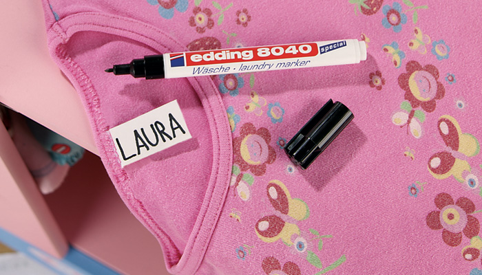 Textile marker Edding E-8040 черный