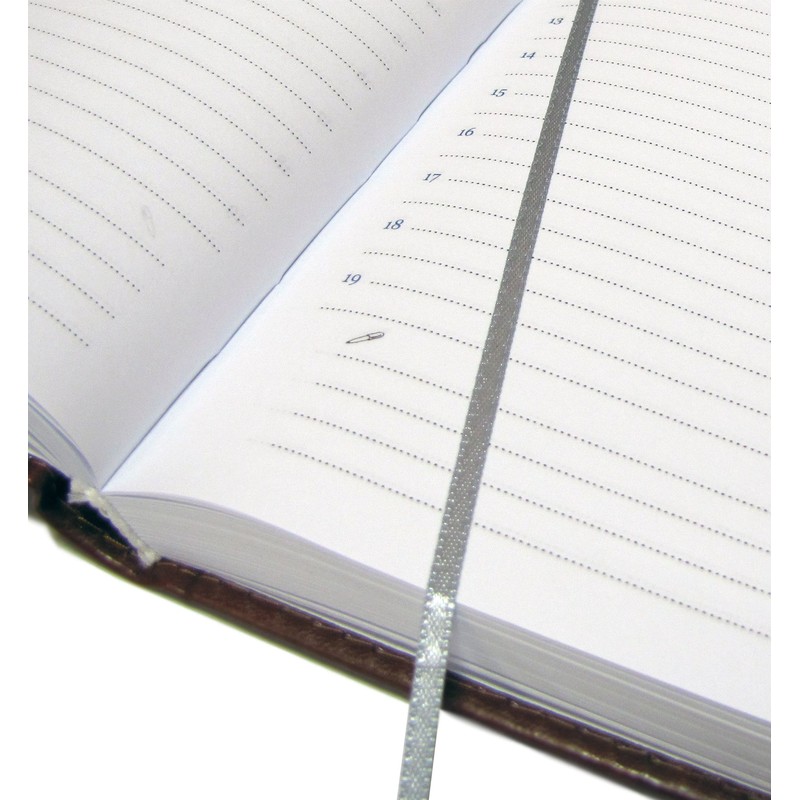 Ежедневник недатированный Attache Вива, формат А5, 176 листов, цвет коричневый