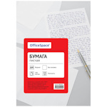 Бумага писчая OfficeSpace, А4, 210х297 мм, 100л., 55 г/м2, нелинованная