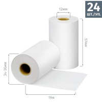 Лента чековая из термобумаги Promega jet 57х12х19 м, 48г/кв.м