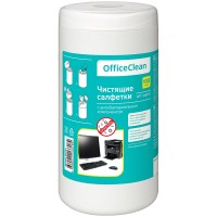 Салфетки универсальные антибактериальные OfficeClean, 100 шт