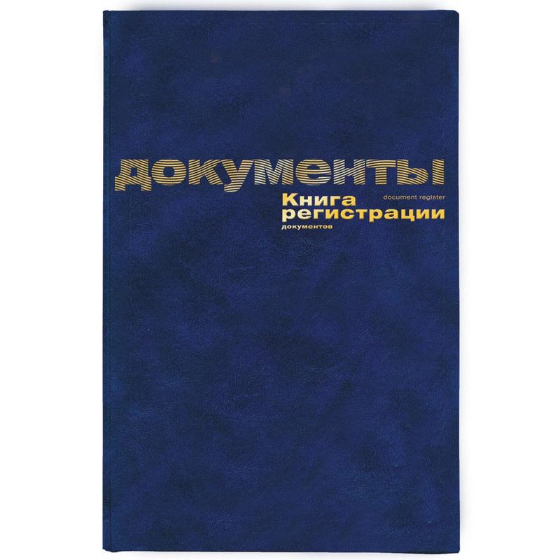 Бухгалтерская книга регистрации документов, А4, 96 листов
