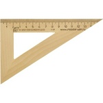 Треугольник 30 градусов, 16 см, Можга, материал линейки дерево