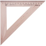 Треугольник деревянный 45 градусов, 18 см, Можга С-15