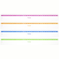 Линейка 30 см Berlingo Color Zone PR_30130, пластиковая, прозрачная