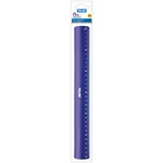 Линейка 30 см Milan "Flex & resistant" 353801, пластиковая, гибкая, синяя