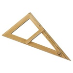 Треугольник для классной доски Можга С364, деревянный, 60х30х40 см, прямоугольный