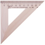 Треугольник деревянный 45 градусов, 11 см Можга С-138