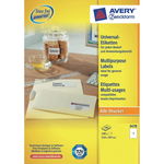 Самоклеящиеся этикетки Avery-Zweckform Z3478, 210х297мм, на листе А4 1 шт, 100 л. упак