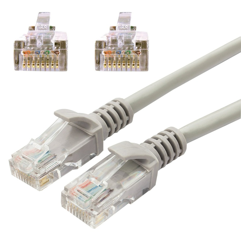 Кабель (патч-корд) UTP 5e категория, RJ-45, 20 м, CABLEXPERT, для подключения по локальной сети LAN, PP12-20M