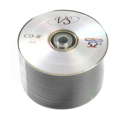 Диск CD-R VS, 700Mb 52x bulk, 50 шт