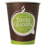 Одноразовые стаканы 150 мл ФОРМАЦИЯ Taste Quality HB70-180-0233, КОМПЛЕКТ 100 шт, бумажные однослойн…