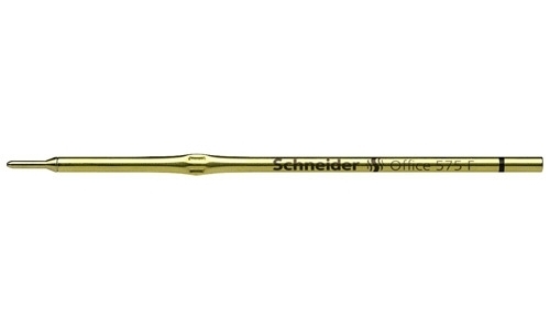 Стержень Schneider 575F черный, для шариковых ручек К15, К1, Cassa. 107 мм