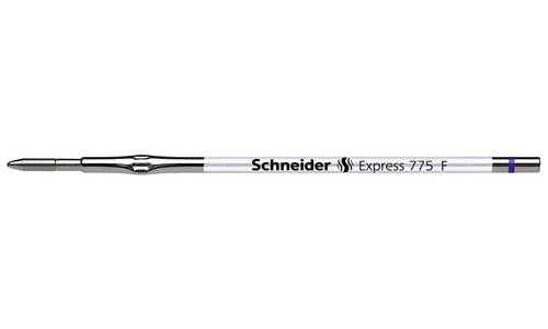 Стержень Schneider 775 F синий, 107 мм, металлический корпус, 0,3 мм